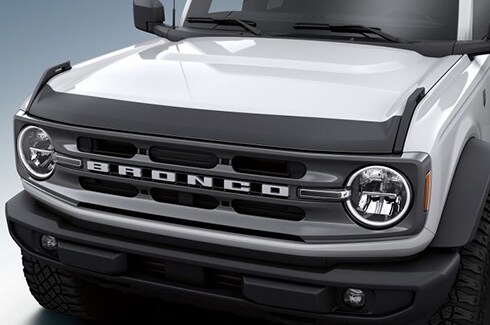 Discover Ford Bronco Accessories in PR, Hood Protector - Aeroskin, Black, Smoke